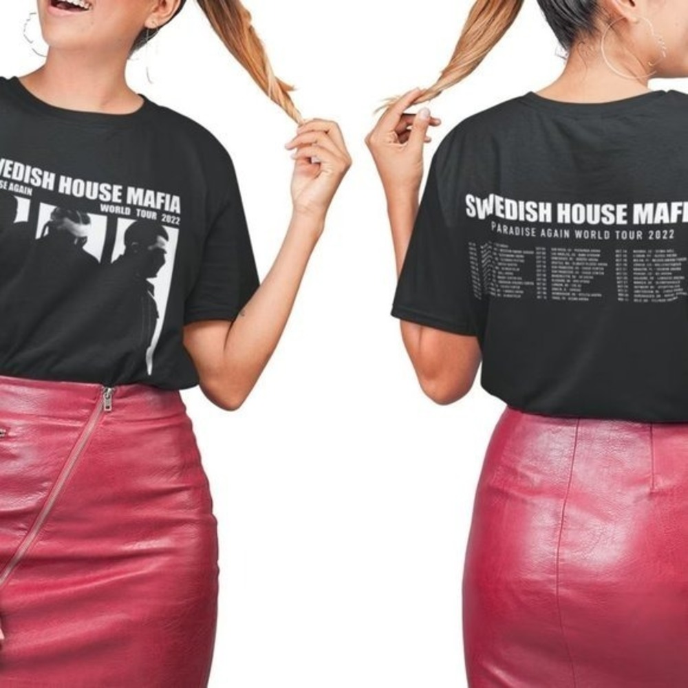 Swedish House Mafia Paradise Again T-shirt, Hip Hop Fan T-Shirt 2 Sided